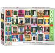 Eurographics Eurographics Colors of the World: Mediterranean Windows Puzzle 1000pcs