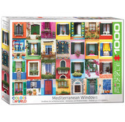 Eurographics Eurographics Colors of the World: Mediterranean Windows Puzzle 1000pcs