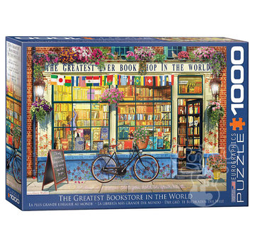 Eurographics Eurographics Walton: The Greatest Bookstore in the World Puzzle 1000pcs