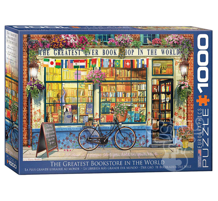 Eurographics Walton: The Greatest Bookstore in the World Puzzle 1000pcs