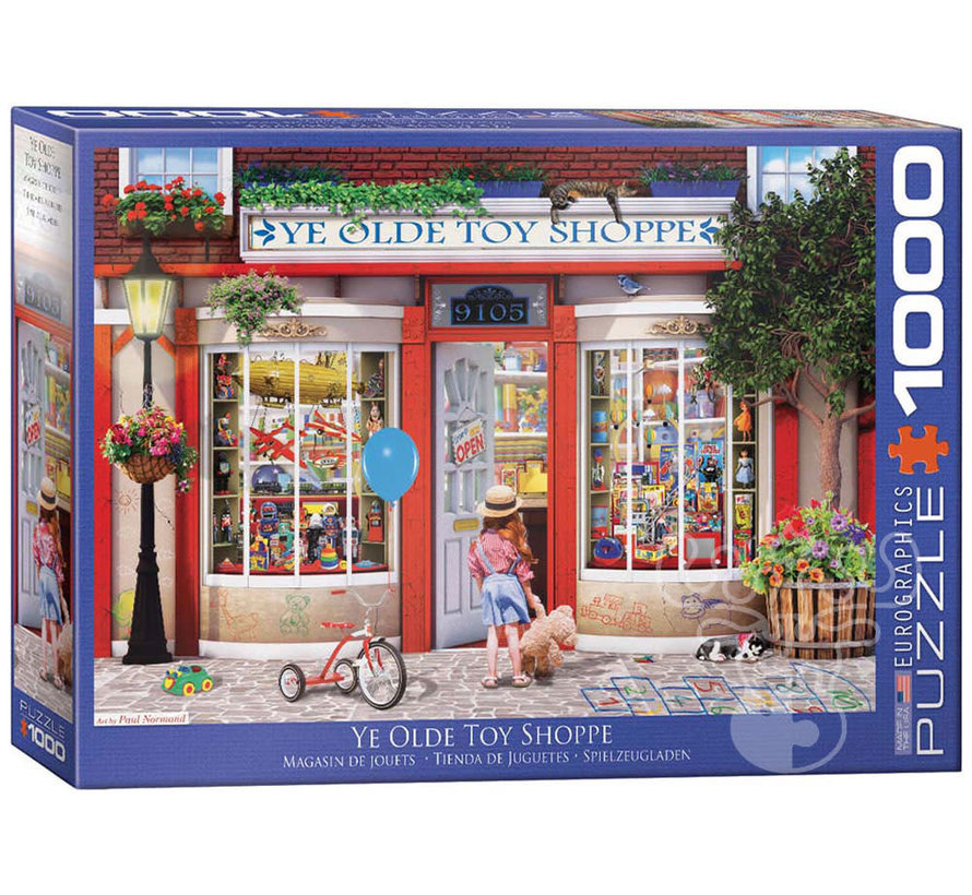 Eurographics Artist Label Normand: Ye Olde Toy Shoppe Puzzle 1000pcs