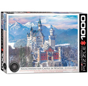 Eurographics Eurographics Photography HDR: Neuschwanstein Castle in Winter Puzzle 1000pcs