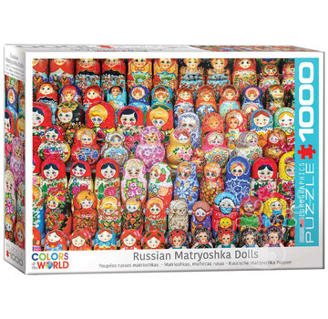 Eurographics Eurographics Colors of the World: Russian Matryoshka Dolls Puzzle 1000pcs