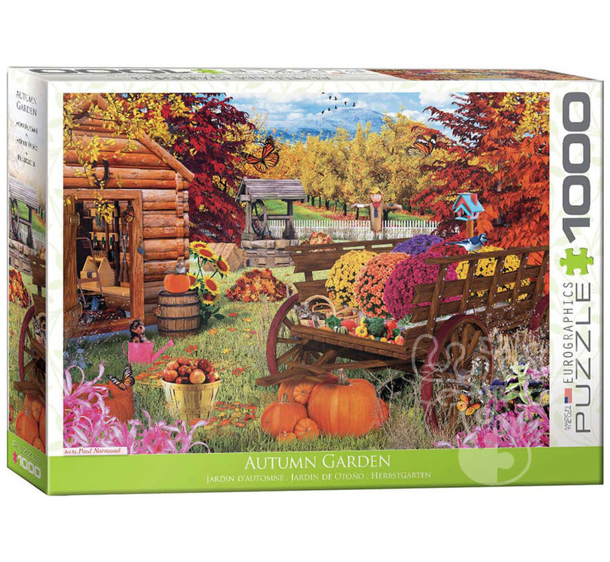 Eurographics Garden: Autumn Garden Puzzle 1000pcs
