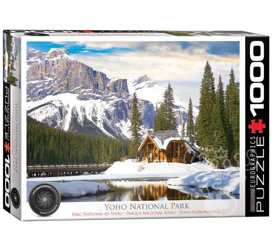 Eurographics HDR Photography: Yoho National Park, British Columbia Puzzle 1000pcs RETIRED