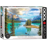 Eurographics Eurographics HDR Photography: Maligne Lake, Alberta Puzzle 1000pcs