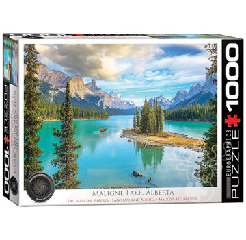 Eurographics Eurographics HDR Photography: Maligne Lake, Alberta Puzzle 1000pcs