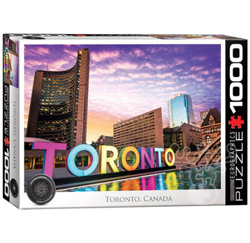 Eurographics Eurographics Toronto Puzzle 1000pcs RETIRED