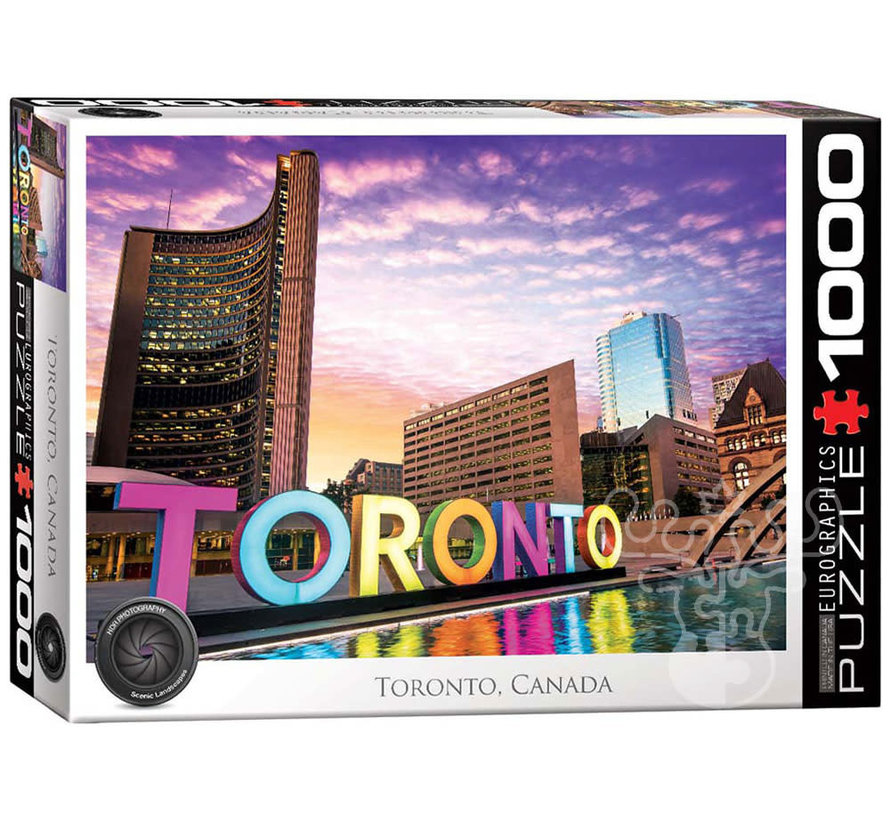 Eurographics Toronto Puzzle 1000pcs RETIRED
