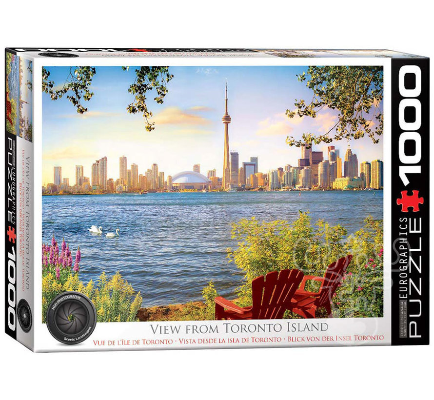 Eurographics View from Toronto Island Puzzle 1000pcs