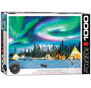 Eurographics Eurographics HDR Photography: Northern Lights, Yellowknife Puzzle 1000pcs