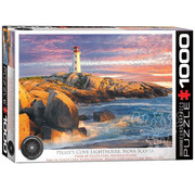 Eurographics Eurographics Photography HDR: Peggy’s Cove Lighthouse, Nova Scotia Puzzle 1000pcs