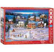 Eurographics Eurographics Artist Label Bourque: Stars on the Ice Puzzle 1000pcs