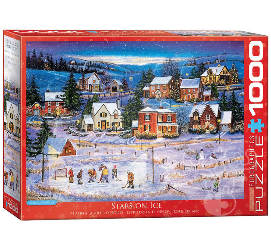 Eurographics Artist Label Bourque: Stars on the Ice Puzzle 1000pcs