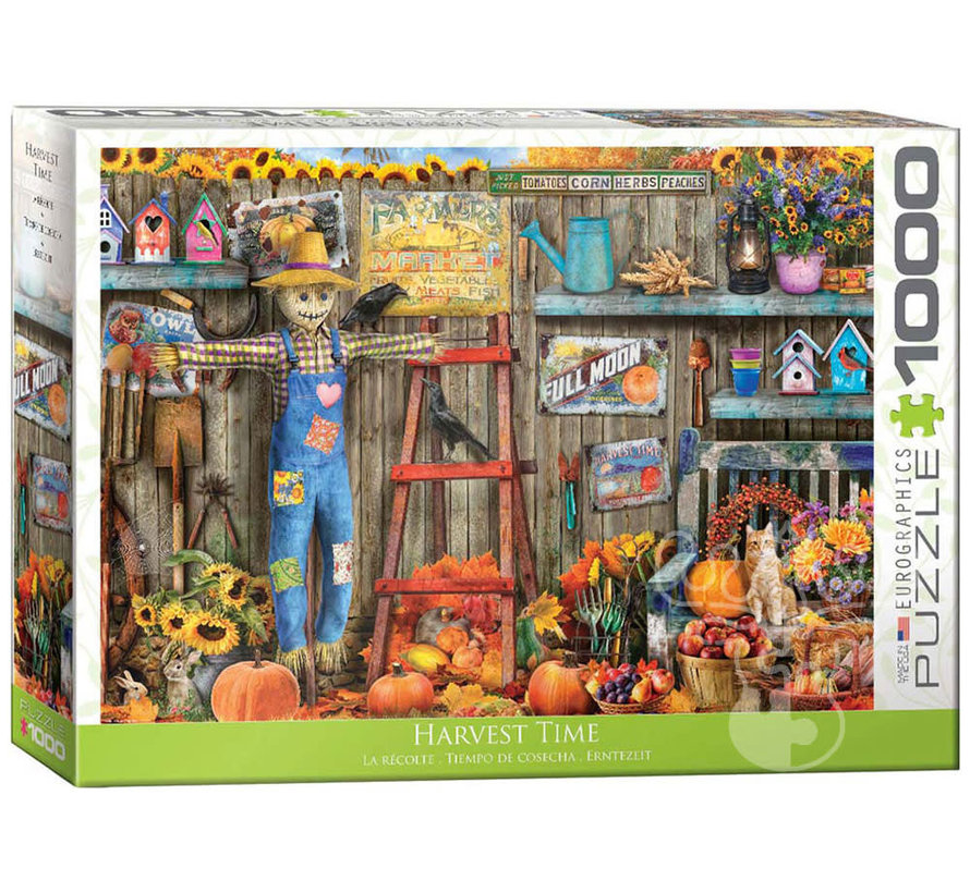 Eurographics Garden: Harvest Time Puzzle 1000pcs
