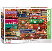 Eurographics Eurographics Colors of the World: Travel Suitcases Puzzle 1000pcs