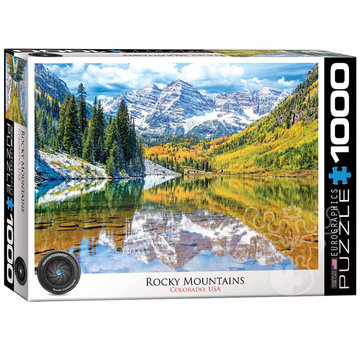 Eurographics Eurographics HDR Photography: Rocky Mountains  Colorado, USA Puzzle 1000pcs