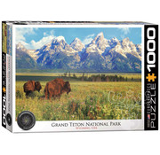 Eurographics Eurographics Photography HDR: Grand Teton National Park Wyoming, USA Puzzle 1000pcs