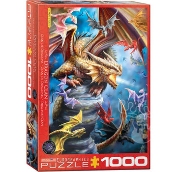 Eurographics Eurographics Artist Label Stokes: Dragon Clan Puzzle 1000pcs