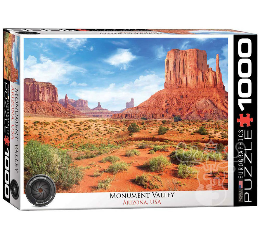 Eurographics Monument Valley Arizona, USA Puzzle 1000pcs RETIRED