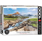 Eurographics Eurographics HDR Photography: Glacier National Park, Montana, USA Puzzle 1000pcs