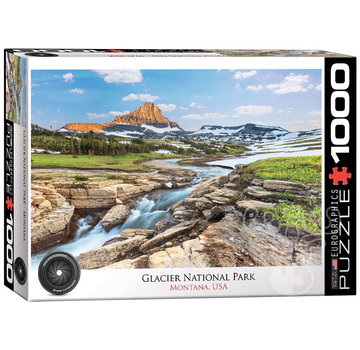 Eurographics Eurographics Photography HDR: Glacier National Park, Montana, USA Puzzle 1000pcs