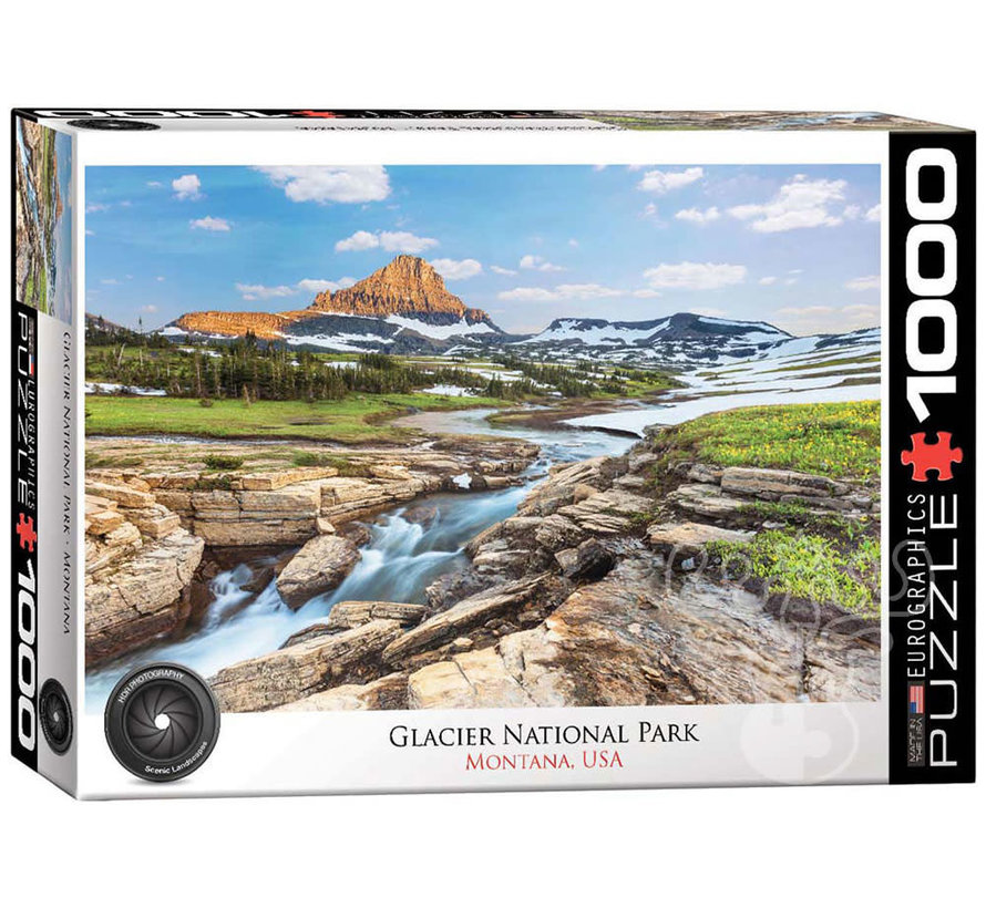 Eurographics Glacier National Park, Montana, USA Puzzle 1000pcs