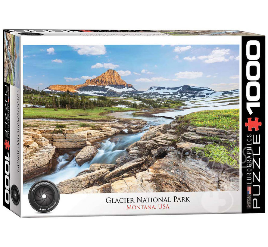 Eurographics Photography HDR: Glacier National Park, Montana, USA Puzzle 1000pcs