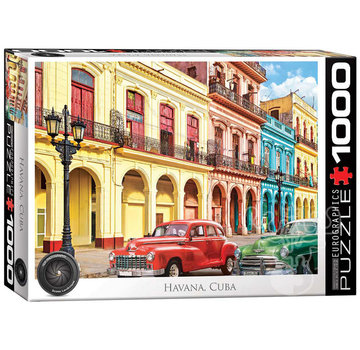 Eurographics Eurographics HDR Photography: La Havana, Cuba Puzzle 1000pcs