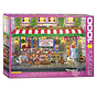 Eurographics Artist Label Normand: Plush Petals Flower Shop Puzzle 1000pcs