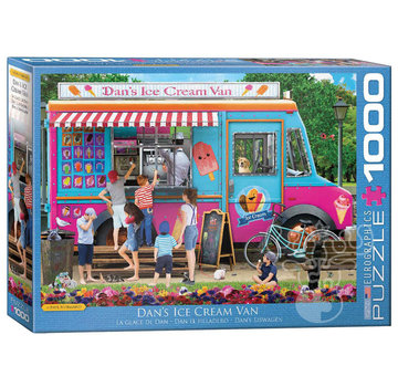 Eurographics Eurographics Normand: Dan’s Ice Cream Puzzle 1000pcs