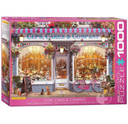 Eurographics Eurographics Artist Label Walton: Cups, Cakes & Company Puzzle 1000pcs