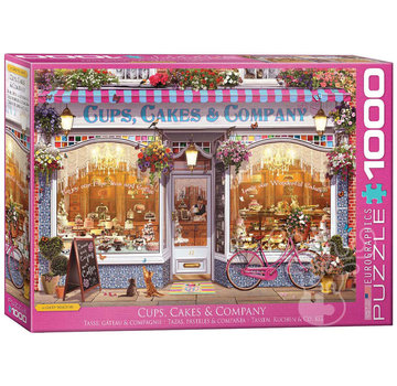 Eurographics Eurographics Walton: Cups, Cakes & Company Puzzle 1000pcs