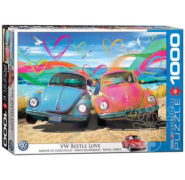 Eurographics Eurographics VW Beetle Love Puzzle 1000pcs
