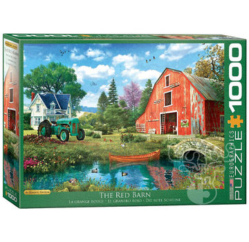 Eurographics Eurographics Artist Label Davison: The Red Barn Puzzle 1000pcs