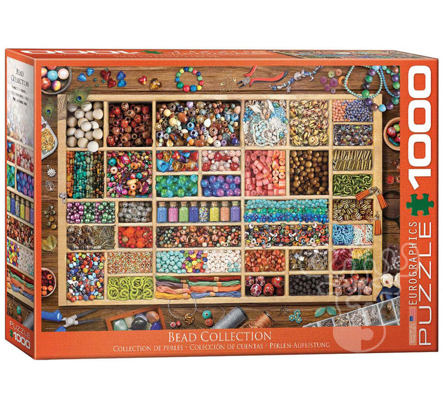 Eurographics Collection: Bead Collection Puzzle 1000pcs