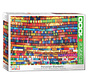 Eurographics Colors of the World: Peruvian Blankets Puzzle 1000pcs