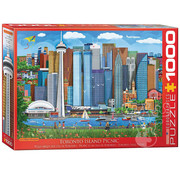 Eurographics Eurographics Artist Label Thompson: Toronto Island Picnic Puzzle 1000pcs