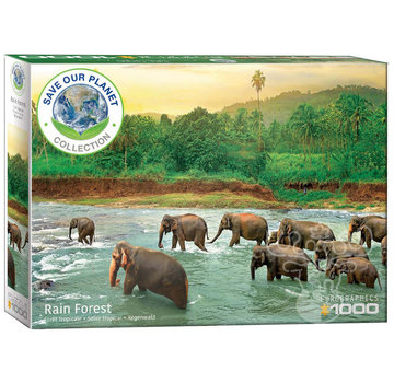 Eurographics Eurographics Photography Save Our Planet Collection: Rainforest Puzzle 1000pcs RETIRED