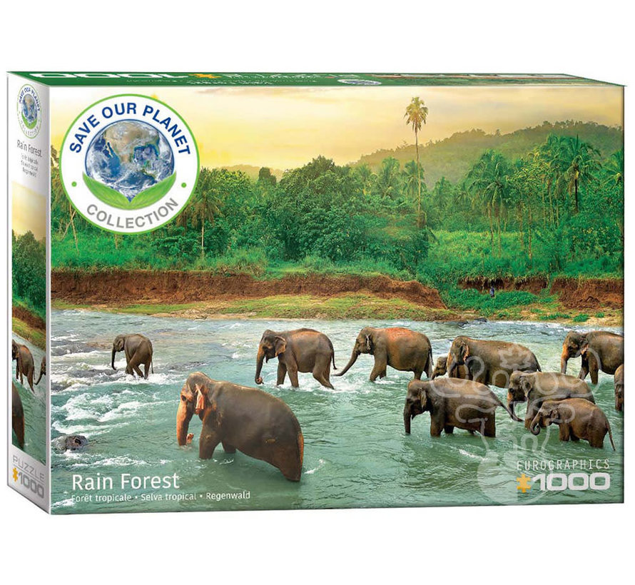 Eurographics Photography Save Our Planet Collection: Rainforest Puzzle 1000pcs RETIRED
