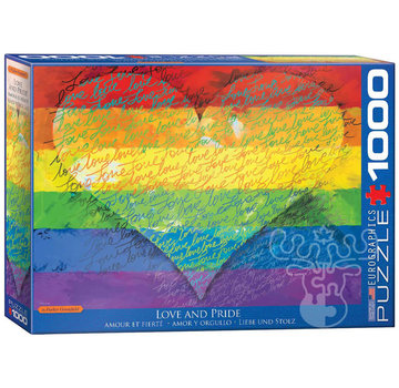 Eurographics Eurographics Greenfield: Love & Pride Puzzle 1000pcs