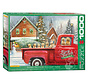 Eurographics Artist Label Daniel: Furry Friends Holiday Farm Puzzle 1000pcs