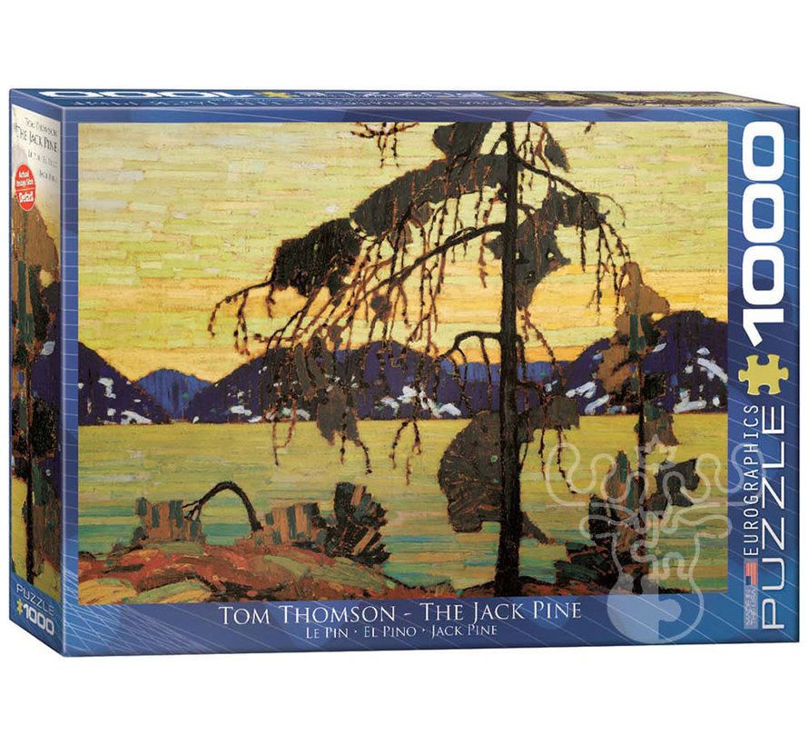 Eurographics Fine Art Thomson: The Jack Pine Puzzle 1000pcs RETIRED