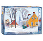Eurographics Gagnon: Winter Morning in Baie-St. Paul Puzzle 1000pcs
