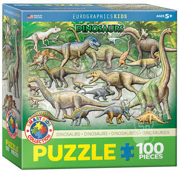 Eurographics Eurographics Dinosaurs Puzzle 100pcs
