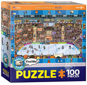 Eurographics Eurographics Spot & Find: Hockey Puzzle 100pcs