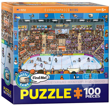 Eurographics Eurographics Spot & Find: Hockey Puzzle 100pcs