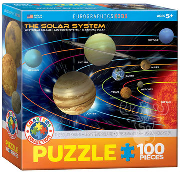 Eurographics Eurographics The Solar System Puzzle 100pcs