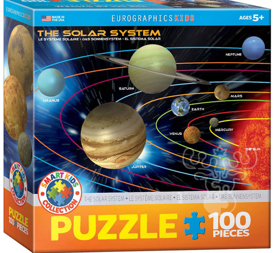 Eurographics The Solar System Puzzle 100pcs