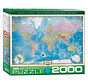 Eurographics Map of the World Puzzle 2000pcs